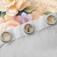 thumbnail image 4 of Homewish Vintage Western Flower Black Out Curtains, Chic Pearl Curtains Pack of 2 (42x63 Each), Teens Kids Girls Female Bedroom Curtains, Curtains and Drapes Decor, 4 of 6
