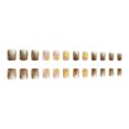 thumbnail image 7 of KUFptva Square Press on Nails Flower Fake Nails Stick on Nails in 12 Sizes 24 Pcs French Nails Tips for DIYS Nails Art Decors, 7 of 7