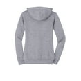 thumbnail image 5 of District Womens Core Fleece Full Zip Hoodie, 5 of 5