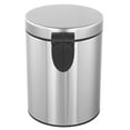 thumbnail image 4 of Better Homes & Gardens 1.3 gal / 5L Stainless Steel Round Bathroom / Kitchen Garbage Can, 4 of 10