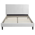 thumbnail image 3 of Naomi Home Rosie Platform Bed-Color:White,Size:King, 3 of 5
