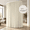 Beige-100"W x 120"L (Pack of 1), variant on Beige 100"W x 84"L (Pack of 1) Blackout Room Divider Curtain with Flexible Track