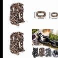 thumbnail image 5 of Funny Chain Dog Leash for Outdoor Walking Training Lightweight Leash for Cats and Dogs Ideal for Small Medium Large, 8 cmx12 cm, Golden, 5 of 9
