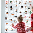 thumbnail image 6 of WEGFTDUOP Christmas Face Stickers Christmas Face Decorations Self-adhesive Wall Stickers, 6 of 6