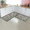thumbnail image 6 of Ice Cream Cake Pattern Kitchen Mat Set of 2 Non-Slip Washable Kitchen Rugs Waterproof Comfort Standing Floor Mats for Kitchen Home Office Sink Laundry 17x29 Inch + 17x47 Inch, 6 of 6