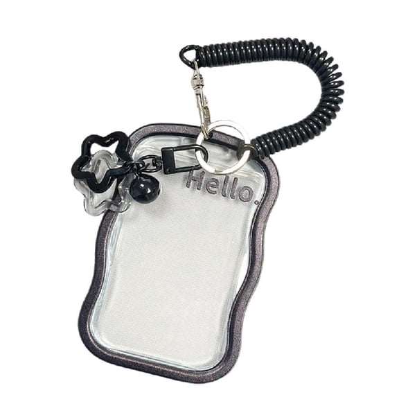 Photocard Holder Korean Popular Music Photo Card Holder Keychain Identity Card Holder Keychain Student Card Sleeves