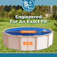 thumbnail image 6 of SmartLine 21' Round Swirl Bottom Overlap Above Ground Swimming Pool Liner, 48"/52" Height, 25 Gauge, 6 of 6