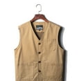 thumbnail image 2 of Guardoinrt Premium Cotton Vests With Multiple Pockets Gift Option Wide Application khaki 4XL 1Set, 2 of 6