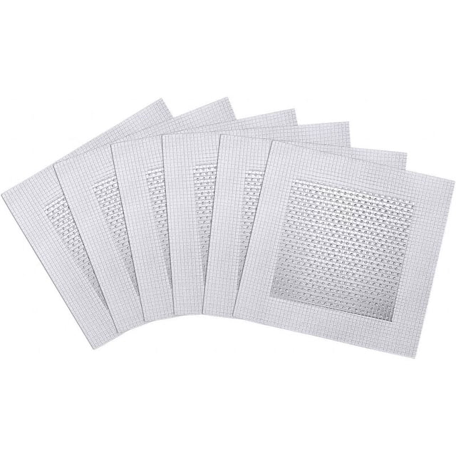 Parche de reparación de 9 piezas Parche de reparación de pared de aluminio Parche de malla de pared autoadhesivo para reparar paneles de yeso, paredes y techos dañados esquí esquí Gafas de esquí