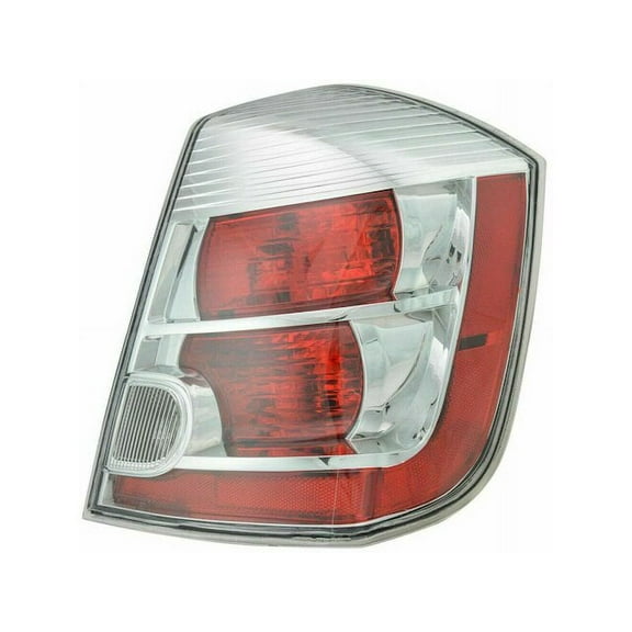 Right Tail Light Housing - Compatible with 2007 - 2009 Nissan Sentra 2008