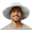 Light Grey, variant on Cooling Sun Hat for Men & Women UPF 50+ - Wide Brim Boonie Bucket Hat with UV Protection for Safari, Hiking, Beach