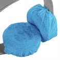 thumbnail image 4 of 100 piezas de fundas elásticas para auriculares Fundas desechables para auriculares Fundas no tejidas para auriculares Almohadillas higiénicas para auriculares para juegos estilo orejera/auriculares VR/la mayoría de los auriculares de gran tamaño 10—12 cm Zhivalor 222493-2, 4 of 8