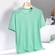 thumbnail image 3 of Ceisia Men's Ice Silk Quick-Dry Crew Neck T-Shirt | Breathable Honeycomb Jacquard Short Sleeve Sports Tee Gifts, 3 of 5