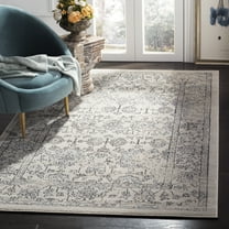 SAFAVIEH Carmel Franklin Oriental Area Rug, Beige/Blue, 4' x 6'