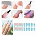 thumbnail image 4 of RAGUPEL 24Pcs Glue on Nails for Women,Flower Pattern Coffin Nails Tips,Glossy Finish Cute Press on Nails,Press on Nails Long for Parties,Gatherings and Photo Shoots,Style2, 4 of 7