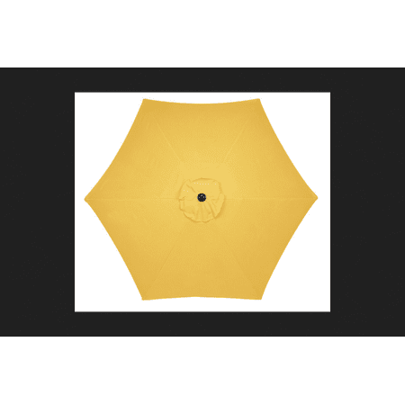 Living Accents 9 Yellow Patio Umbrella Uv Inhibiting Steel Frame Living Accents 9 Yellow Patio Umbrella Uv Inhibiting Steel Frame 108 X92 5