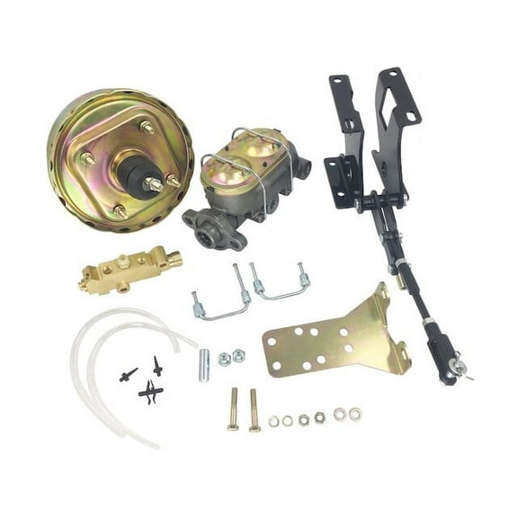 Brake Booster Conversion Kit - Compatible with 1967 - 1972 Chevy C20 Pickup 1968 1969 1970 1971