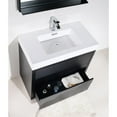 thumbnail image 5 of Kubebath Bliss 36" Black Free Standing Modern Bathroom Vanity, 5 of 9