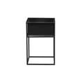 thumbnail image 1 of Black Matte Metal on Iron Legs Square Plant Stand, 1 of 1