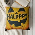thumbnail image 3 of YINGXI Throw Pillow s Happy Halloween Pumkins and Decor Square Pillows for Men Women for Couch Bedroom Sofa 20x20in, 3 of 5