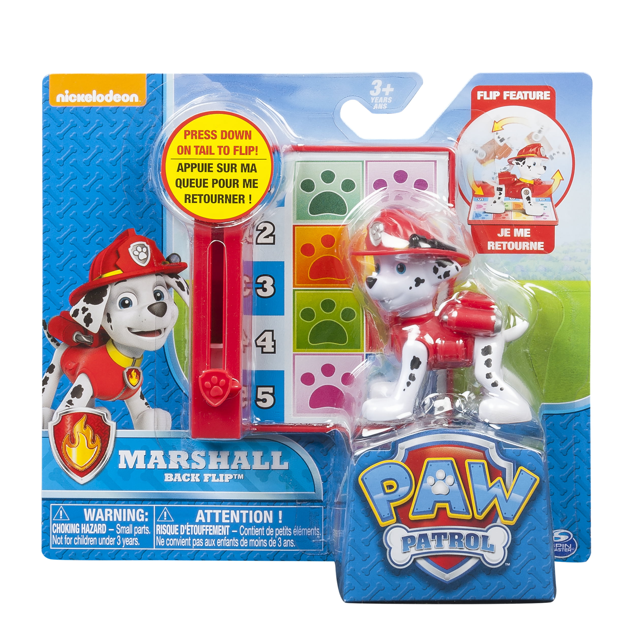 Paw Patrol - Action Pack Pup - Back Flip Marshall
