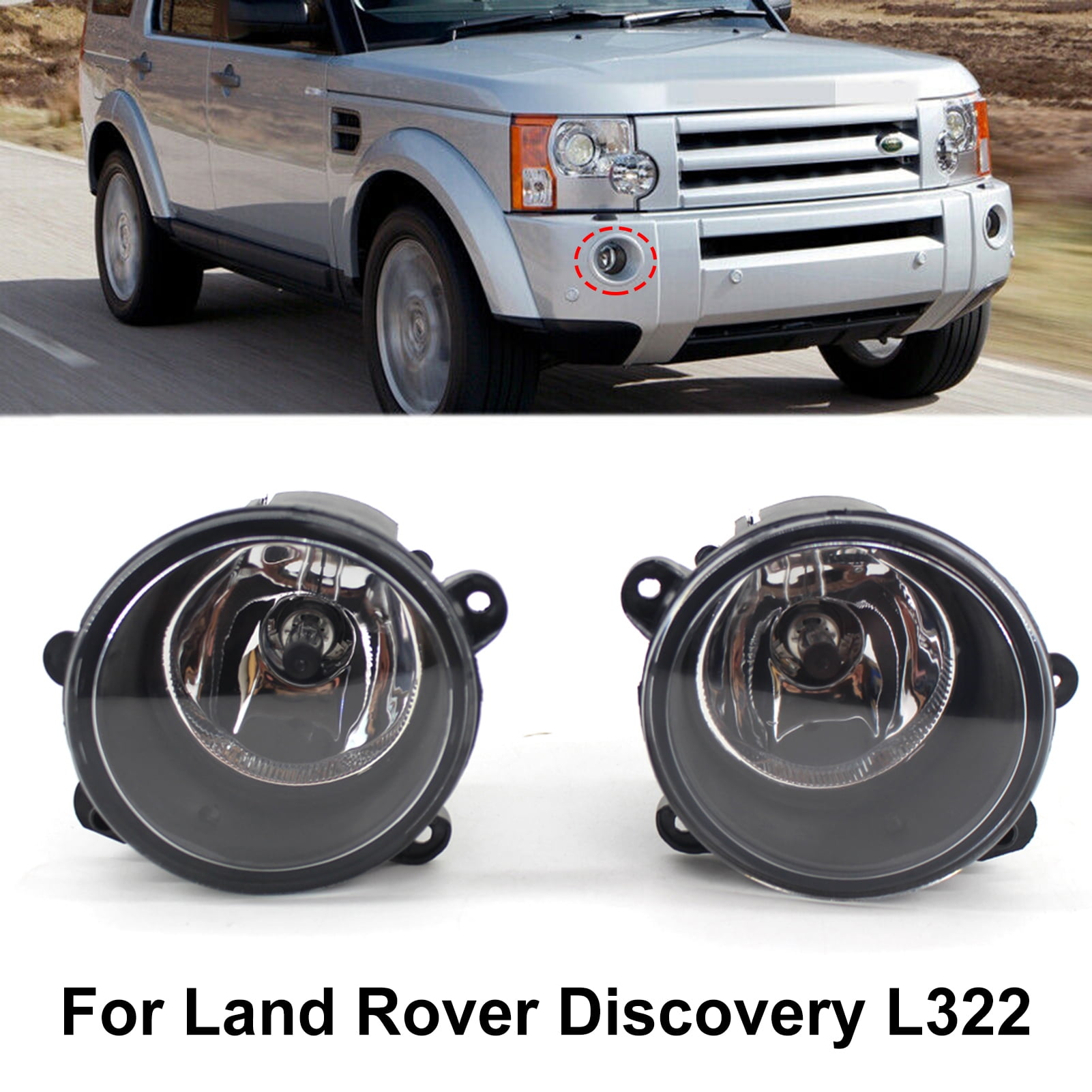 Land Rover Discovery 2 & 3 New Genuine Right Fog Light XBJ000080 