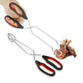 thumbnail image 1 of Transemion 2x Acier BBQ Pinces Anti-Choc Poignée TPR Indéformable pour une Prise en Main Confortable Barbecue, 1 of 6