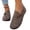 Brown, variant on YOUYEDIAN Flat Shoes for Women Spring Summer Dress Loafers Slip on Non Slip Trendy Walking Shoes Office Closed Toe Orthopedic Shoes (Brown)