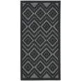 thumbnail image 6 of Nourison Versatile Indoor/Outdoor Charcoal/Black 2' x 4' Area Rug, (2x4), 6 of 8