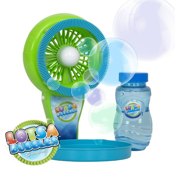 Hedstrom Lotsa Bulles Turbo Ventilateur Blaster à Bulles, Multicolore