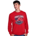 thumbnail image 5 of Pennsylvania Patriot PA American Flag Long Sleeve TShirt Men Women Brisco Brands S, 5 of 6