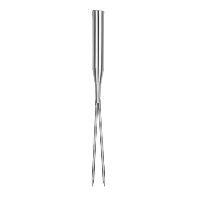 Almencla Hand Rake Compact Multipurpose Cultivator for Weeding Digging Loosening Soil Double Tine Fork