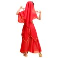 thumbnail image 4 of Wxolcjlv Girls Ethnic Outfits Kids Belly Dance Sequins Camisole Skirts 4Pc Set, Sizes 2-13, 4 of 5