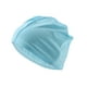 thumbnail image 1 of Gorro de natación elástico único para adultos 5.91"x9.25" azul claro, 1 of 6
