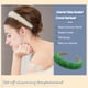 thumbnail image 5 of Sonducket Diademas con cuentas de cristal con purpurina, tocado de punto Flexible para el cabello, tocado para mujer, fiesta, colorido brillante Accesorio para el cabello Pasto verde Sonducket AP010971-20B, 5 of 5