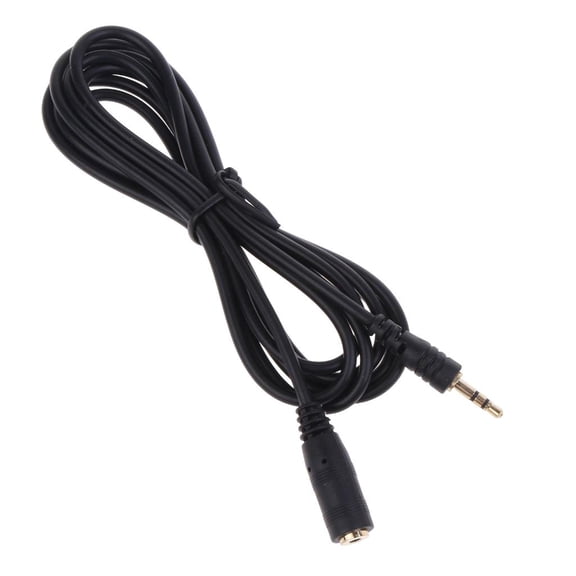 Yammee Male to Female Extension Cord 2.5mm Interfaces Connector Audio Cable for Mobile Phones Headset Portable Thin Product