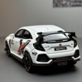 thumbnail image 2 of 1 32 Honda Civic Type-R Super Modified Sport Car Alloy Metal Diecast Model Car Computer Desktop Ornaments Toys for Children, 2 of 6