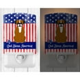 thumbnail image 2 of Caroline's Treasures BB3111CNL PatrioticFlashy Fawn Boxer Ceramic Night Light, 6x4x3", multicolor, 2 of 2