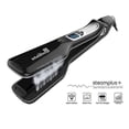 thumbnail image 2 of Steam Hair Straightener Professional Flat Iron Straightening Brush Electric Hair Heating Brush Ceramic Hair Iron Straightener, 2 of 4