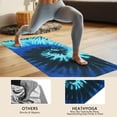 thumbnail image 4 of Colorful Tie Dye Pattern Hot Yoga Mat Towel Non Slip for Hot Yoga - Quick-Drying Yoga Mat Cover with 4 Corner Pockets with Travel Bag - Hot Yoga Towel Non Slip 74"x26", 4 of 6