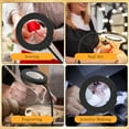 thumbnail image 5 of Magnifying Glass with Light and Stand 5 Color Modes LED Lighted Magnifier Desk Lamp Hands Free Magnifier Flexible Reading Magnifier Light for Craft Painting Sewing Close Work, 5 of 9