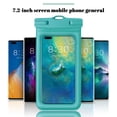 thumbnail image 5 of VANLOFE Universal Waterproof Phone Pouch IPX8 Waterproof Phone Case for Beach Underwater Cellphone Dry Bag with Lanyard Fits All Phones Up To 7.2IN, 5 of 8