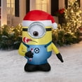 thumbnail image 3 of Lumière de Noël gonflable Carl avec la langue sortie Universel 40.9449 po x 31.1024 po x 53.9369 po x 0 lb, 3 of 6