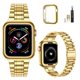thumbnail image 1 of Correa de reloj MioHHR de acero inoxidable macizo para Apple de 44 mm/42 mm, 1 of 6