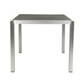 thumbnail image 2 of Square Aluminum Dining Table / Durable and Versatile for All Outdoor Areas, 2 of 4