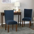 thumbnail image 2 of HomePop Parsons Velvet Dining Chairs (set of 2), 2 of 8