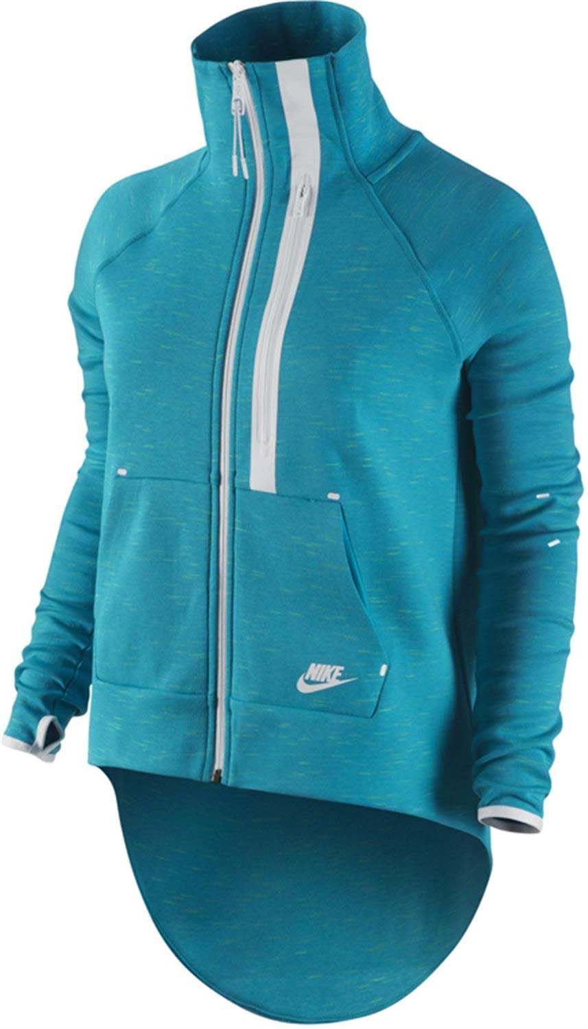Nike Women's Tech Fleece Moto Cape Jacket - image 1 of 2