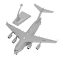 thumbnail image 2 of Modelo De Avión, 1:200, Simulación De Decoración Del Hogar, Modelo De Avión Fundido A Presión Para Colecciones ANGGREK Metal Aircraft Model, 2 of 8