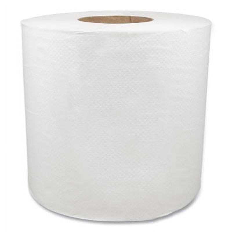 Morcon Tissue Morsoft Center-Pull Roll Towels, 7.5" dia., White, 600 Sheets/Roll, 6 Rolls/Carton -MORC6600
