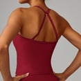 thumbnail image 5 of Soft Jogger Tank Tennis Top for Everyday Wear and Men/Women Sleeveless Tee for Gym Yoga Running Outdoor Training Red S, 5 of 5